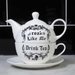 Set Ceai Freaks like me drink tea - pentru o persoana 16.5 cm